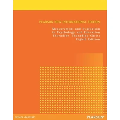 Afbeelding van Measurement And Evaluation In Psychology Education