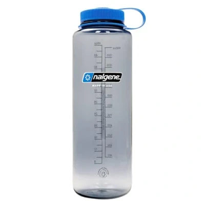 Afbeelding van Nalgene Silo Wide Mouth Sustain Drinkfles 1,5 Liter Gray Grijs Drinkflessen
