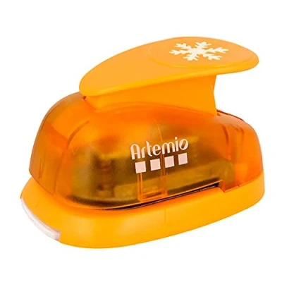 Image de Artemio VIHCP910 Perforatrice à Levier Flocon de Neige Plastique Multicolore 9,6 x 6,5 16 cm