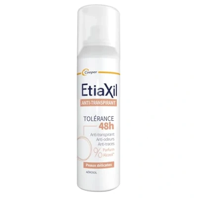 Afbeelding van ETIAXIL Antitranspirant Matig zweten Oksels Tolerantie Aerosol 150 ml