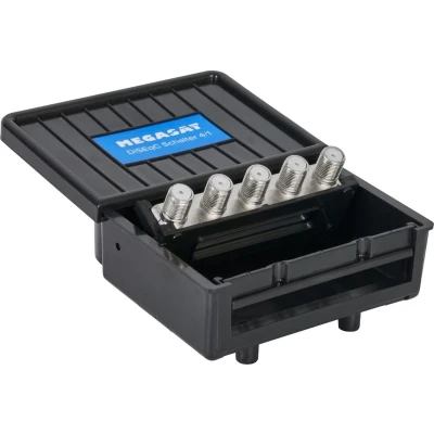 Afbeelding van MegaSat DiSEqC 4/1 Pro schakelaar 4 (4 satelliet / 0 terrestrisch) Aantal gebruikers: 1