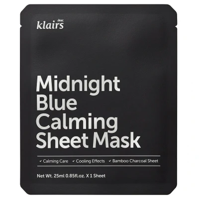 Afbeelding van klairs Midnight BLUE Calming MASK 25ML 2 PACK Masker, Dames, Maat: 50 ml,