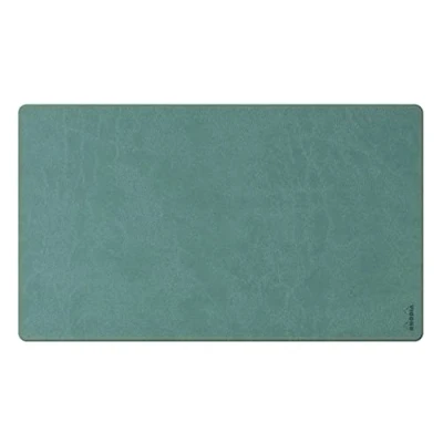 Afbeelding van RHODIA 194244C Bureauonderlegger, zacht, water, maat S (60 x 35 cm), Italiaans kunstleer, siernaden Sattler Orange, collectie Home Office Rhodiarama, kantoororganisatie en opbergdesign