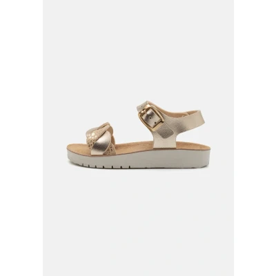 Afbeelding van Geox Costarei Sandalen voor kinderen, Maat: 39, Platinum Hoogwaardig imitatieleer