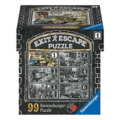 Afbeelding van Ravensburger EXIT Puzzle 16877 Im Gutshaus Küche 99 Teile für Erwachsene und Kinder ab 14 Jahren