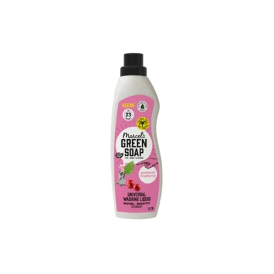 Afbeelding van 2+2 gratis2+2 gratis: Marcel&#039;s Green Soap Wasmiddel Patchouli &amp; Cranberry 23 Wasbeurten 1 liter