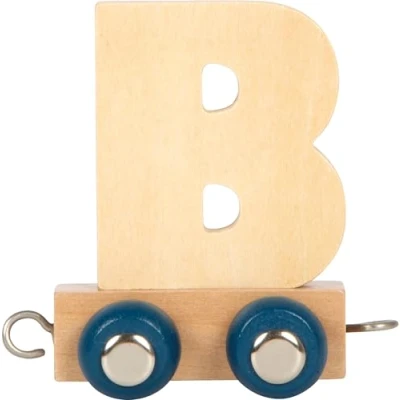 Afbeelding van Small Foot Houten Lettertrein Polar B
