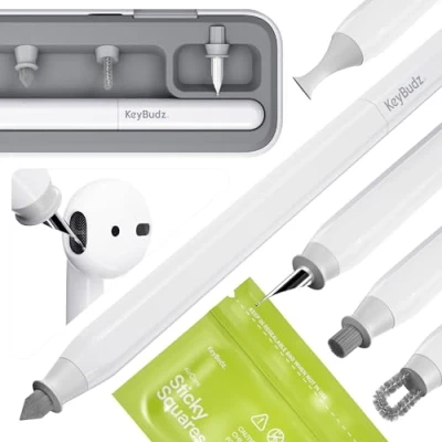 Afbeelding van KeyBudz AirCare Premium Cleaning Kit AirPods &amp; Lightning / USB C ports