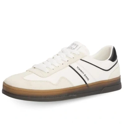 Afbeelding van Tommy Jeans THE Greenwich Sneakers laag, Heren, Maat: 44, Black Leer en imitatieleer