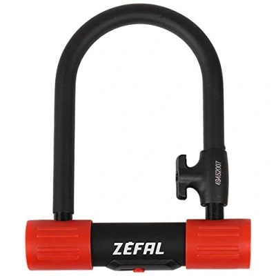 Afbeelding van Zétal K Traz U13 diefstalbeveiliging voor fiets, hoge weerstand, beugel van zeer robuust staal, 120 cm kabel, hangslot elektrische mountainbike, scooter, motorfiets