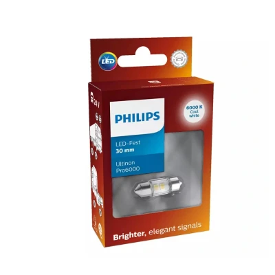 Afbeelding van Philips Festoon 30mm LED Retrofit Wit 6000K 24V
