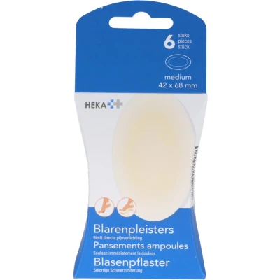 Afbeelding van Heka Blarenpleister Medium 6 stuks
