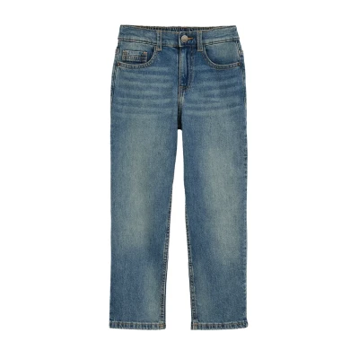 Afbeelding van WE Fashion Ridge Straight leg jeans voor kinderen, Maat: 176, Blue