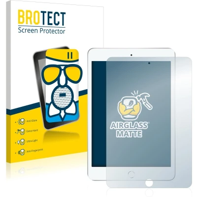 Afbeelding van BROTECT AirGlass Matte kogelwerende glasfolie (1 Stuk, iPad mini 2019 (5e Gen)), Tablet beschermfolie