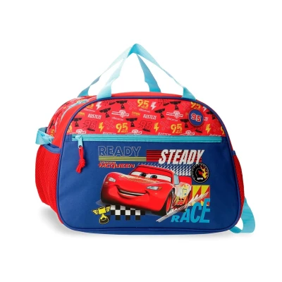 Afbeelding van Disny Cars jongens sporttas weekendtas Lets race