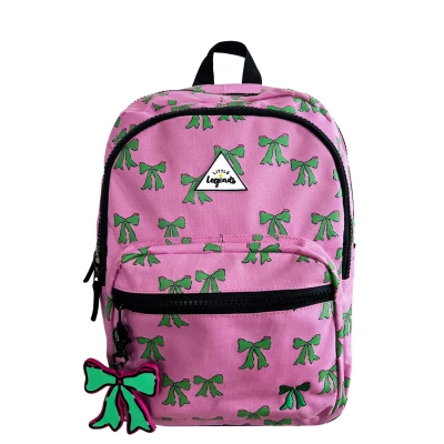 Afbeelding van Kinderrugzak L Bow Roze schooltas van Little Legends
