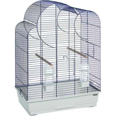 Afbeelding van Vogelkooi Wammer Wit/Blauw