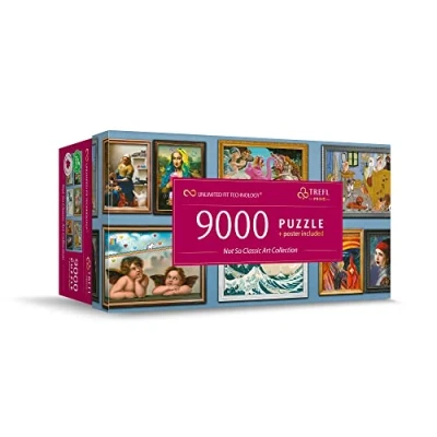 Afbeelding van Trefl 9000U Niet zo klassieke kunstcollectie_FSC Mix 70%