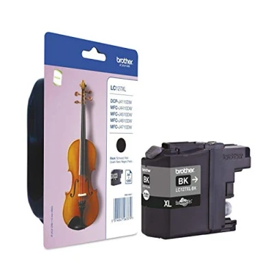 Afbeelding van Brother LC 127XLBK Inktcartridge Zwart Hoge capaciteit