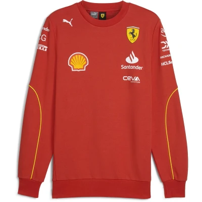 Afbeelding van Ferrari Crew Neck Trui 2024 XL Charles LeClerc Carlos Sainz Formule 1