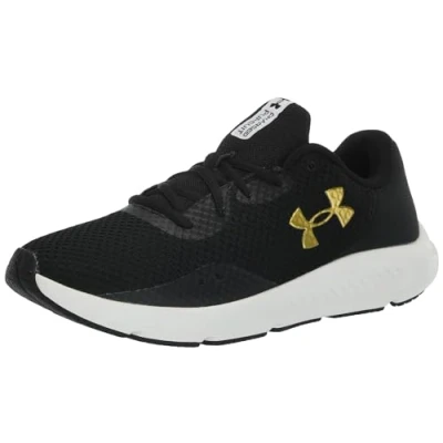 Afbeelding van Under Armour Charged Pursuit 3 Hardloopschoenen neutraal, Heren, Maat: 43, Black Kunststof/ textiel