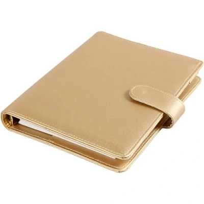 Afbeelding van Planner / Bulletjournal, afm 19x23,5x4 cm, 1 stuk, goud