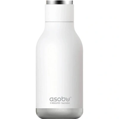 Afbeelding van Asobu Urban Water Bottle White 460ml Travel