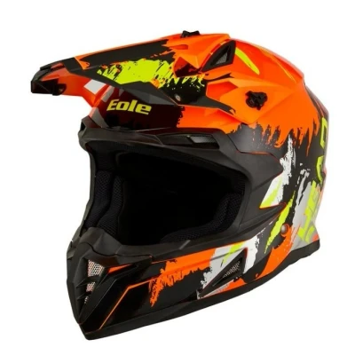 Afbeelding van EOLE HEADBOTO002 Crosshelmen Oranje M, 57 58 cm ECE 22.06 Unisex