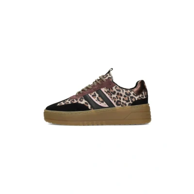 Afbeelding van PS Poelman Sneakers laag, Dames, Maat: 38, White with pink combination Schoenen