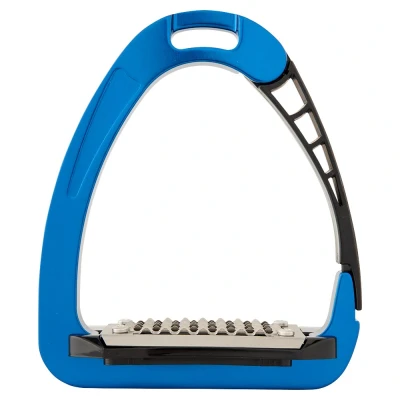 Image de Acavallo Arena Alupro Stijgbeugels zwart/blauw maat:12