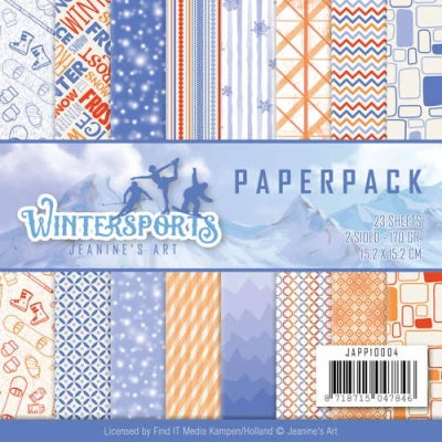 Afbeelding van Paperpack Jeanine`s Art Wintersports