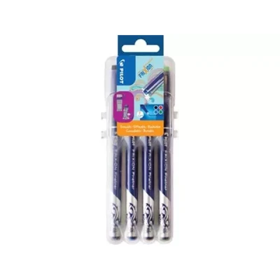 Afbeelding van Pilot fineliner Frixion Basic, geassorteerde kleuren, set van 4 stuks