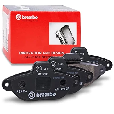 Image de 4 plaquettes de frein brembo p 23 096