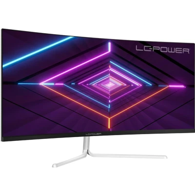 Afbeelding van LC Power M34 UWQHD 100 C V3 34&quot; UltraWide Quad HD LCD Computer Monitor Wit