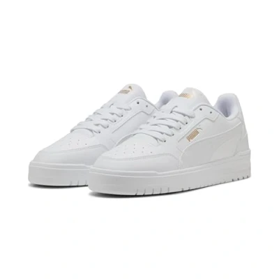 Afbeelding van Puma Sneakers laag, Heren, Maat: 42, White gold Kunststof