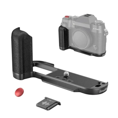 Afbeelding van SmallRig Siliconen L vormige grip voor Fujifilm X T50 (zwart) 4783