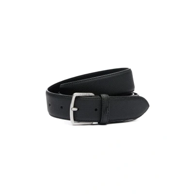 Afbeelding van LACOSTE Riem Men&#039;s Classic 35 Petit Pique Belt W120 Noir Zwart