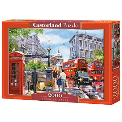 Afbeelding van Castorland Legpuzzel Spring In London 2000 Stukjes