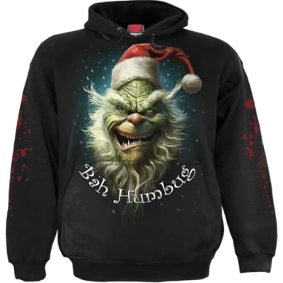 Afbeelding van Spiral M451 Sweatshirt met capuchon voor heren, SCHWARZ