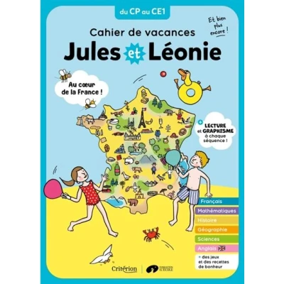 Image de Cahier de vacances Jules et Léonie du CP au CE1