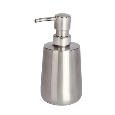 Afbeelding van Wenko Zeepdispenser 420 Ml Rvs Zilver