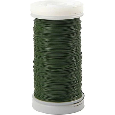 Image de Creotime fil de fleur 160 m 0,3 mm vert
