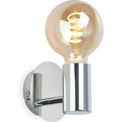 Afbeelding van BRILONER Wandlamp KOSOL 10 cm exk. E27 max. watt IP44 spatwaterdicht wit