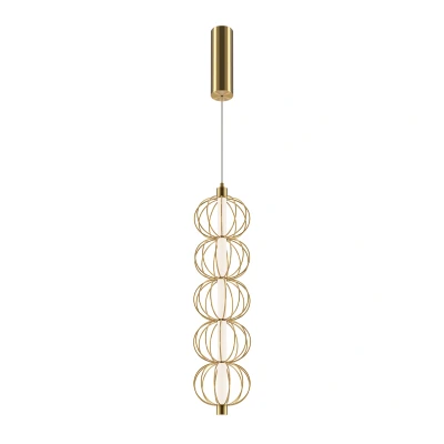 Afbeelding van Maytoni Hanglamp Golden Cage Goud Ø13,9