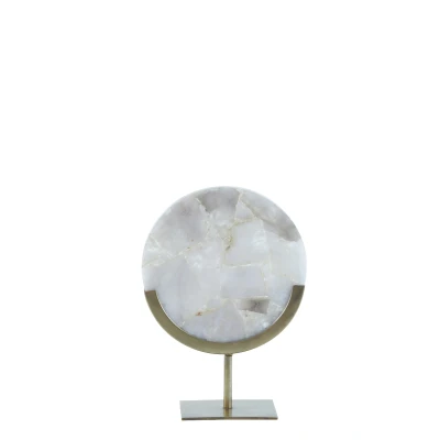 Afbeelding van Light &amp; Living Ornament GOUYA 25x11x35 Grijs