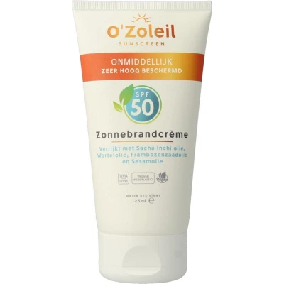 Afbeelding van O&#039;Zoleil Zonnebrandcrème Lichaam SPF 50 125 ml