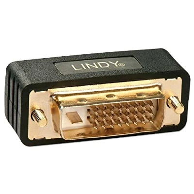 Afbeelding van DVI adapter LINDY 41098 Zwart