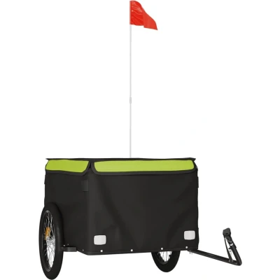 Afbeelding van Fietskar 45 Kg Ijzer Zwart En Groen
