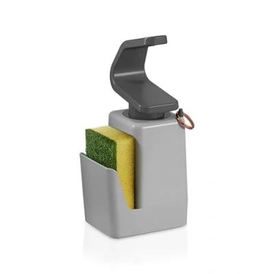 Afbeelding van Metaltex Soap Tex Zeepdispenser 11X8X22 Cm Grijs