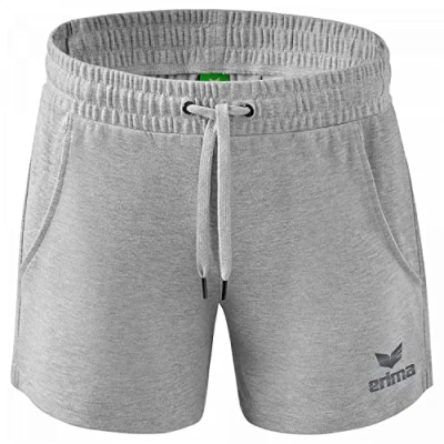 Afbeelding van Essential Team sweatshort dames licht grey melange / 40